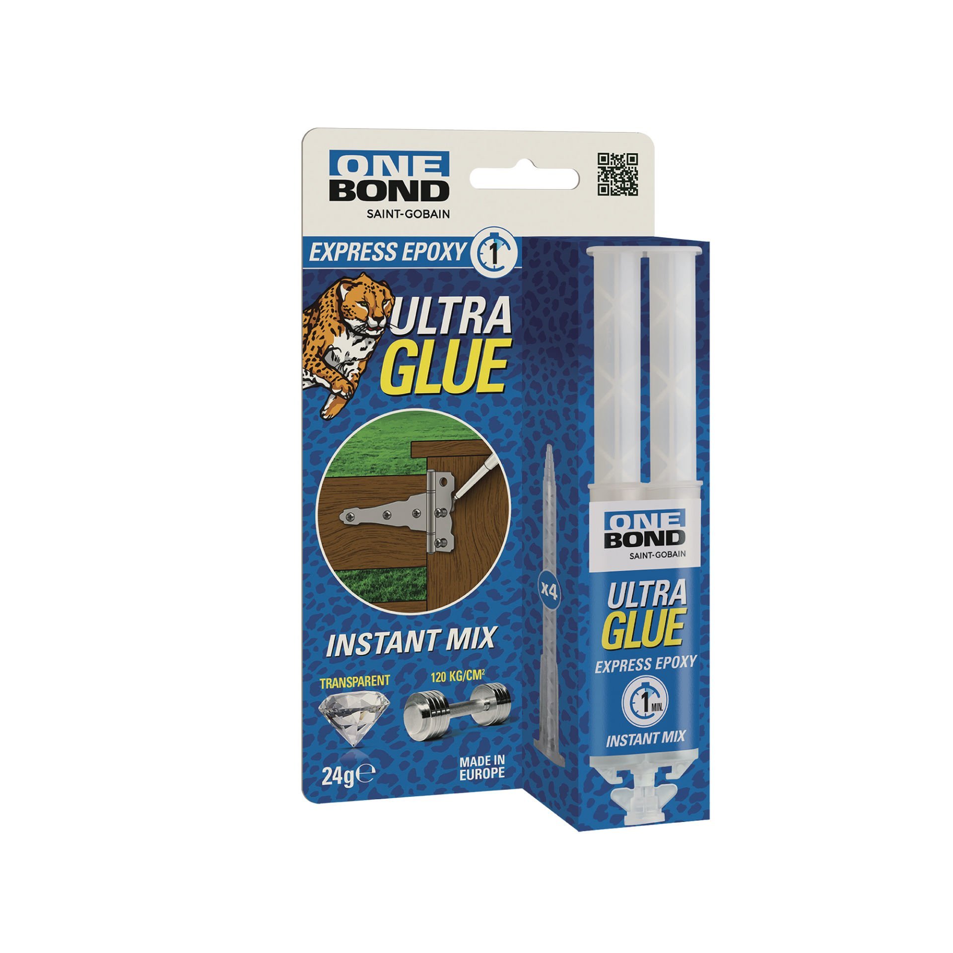 Onebond Dakikalık Epoksi Yapıştırıcı 24 ml