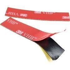 3M 5925F VHB Çift Taraflı Akrilik Bant Siyah Renk 15mm*140mm  500 Adet