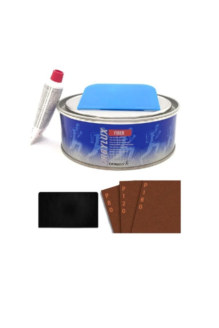 Orbay Fiber Elyaf Macun 500 gr Set + Plastik Aparat Hediye