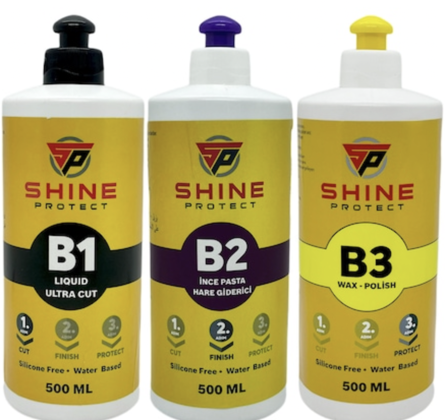 Shine Protect Pasta Hare Giderici Cila 3 lü Set 500 ml