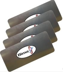 Rötuş Çeliği Çapağı Alınmış 4cm*9cm 4 Adet