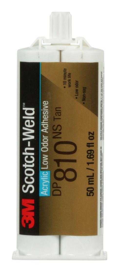 3M Scotch Weld DP810 Akrilik Yapıştırıcı Yeşil Renk 48,5 ml