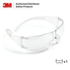 3M SecureFit SF201 Koruyucu Gözlükler Şeffaf 1 Adet