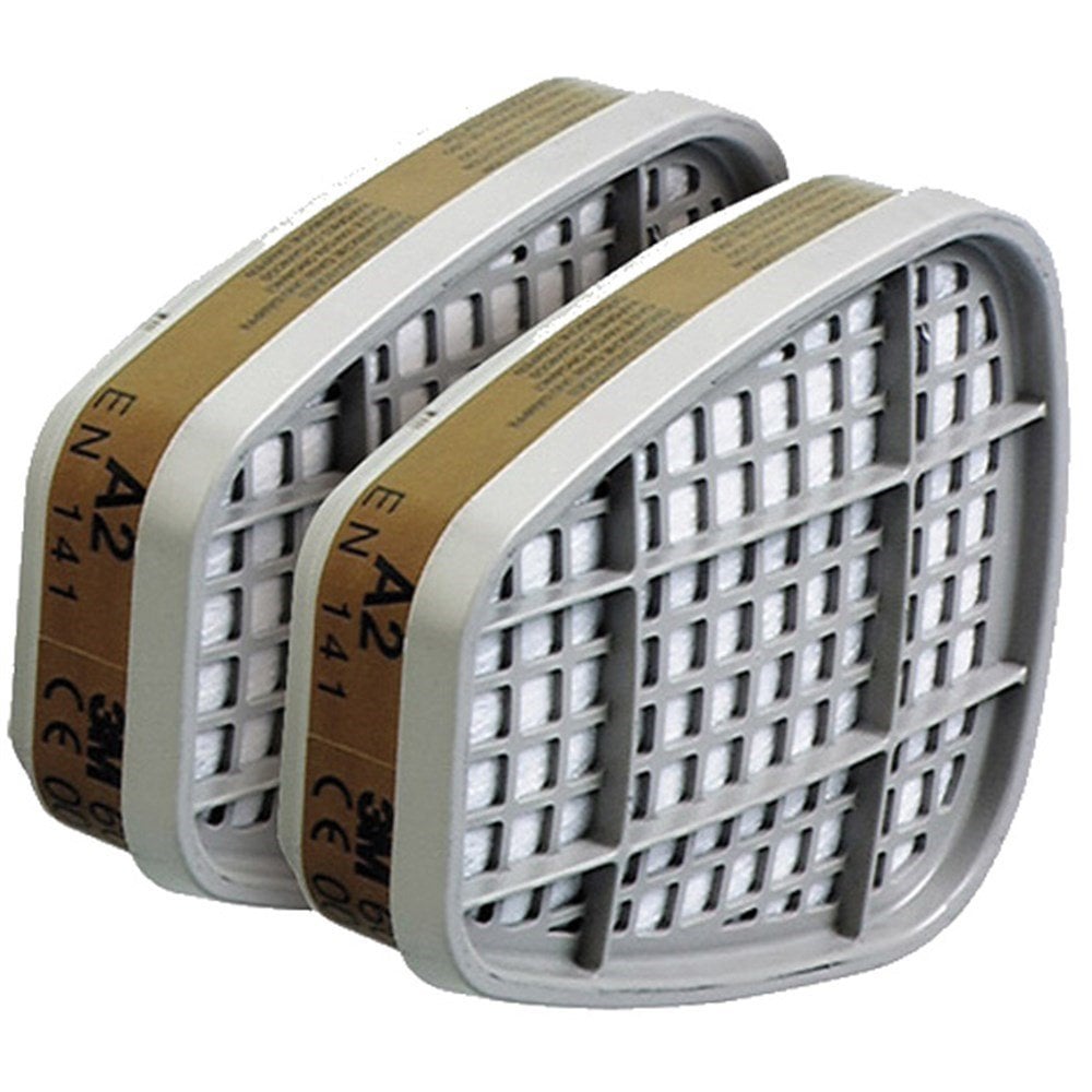 3M 6055 A2 Organik Gaz Buhar Filtresi 1 Takım / 1 ÇİFT