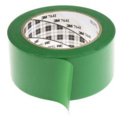 3M 764i Yer İşaretleme Bantı Yeşil 50mm*33mt 1 Koli / 24 Rulo