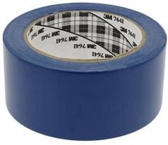 3M 764i Yer İşaretleme Bantı Mavi 50mm*33mt 1 Koli / 24 Adet