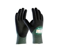 ATG MaxiFlex Cut 34-8453 Dotlu 3/4 Kaplamalı Kesilmeye Dayanıklı İş Eldiveni