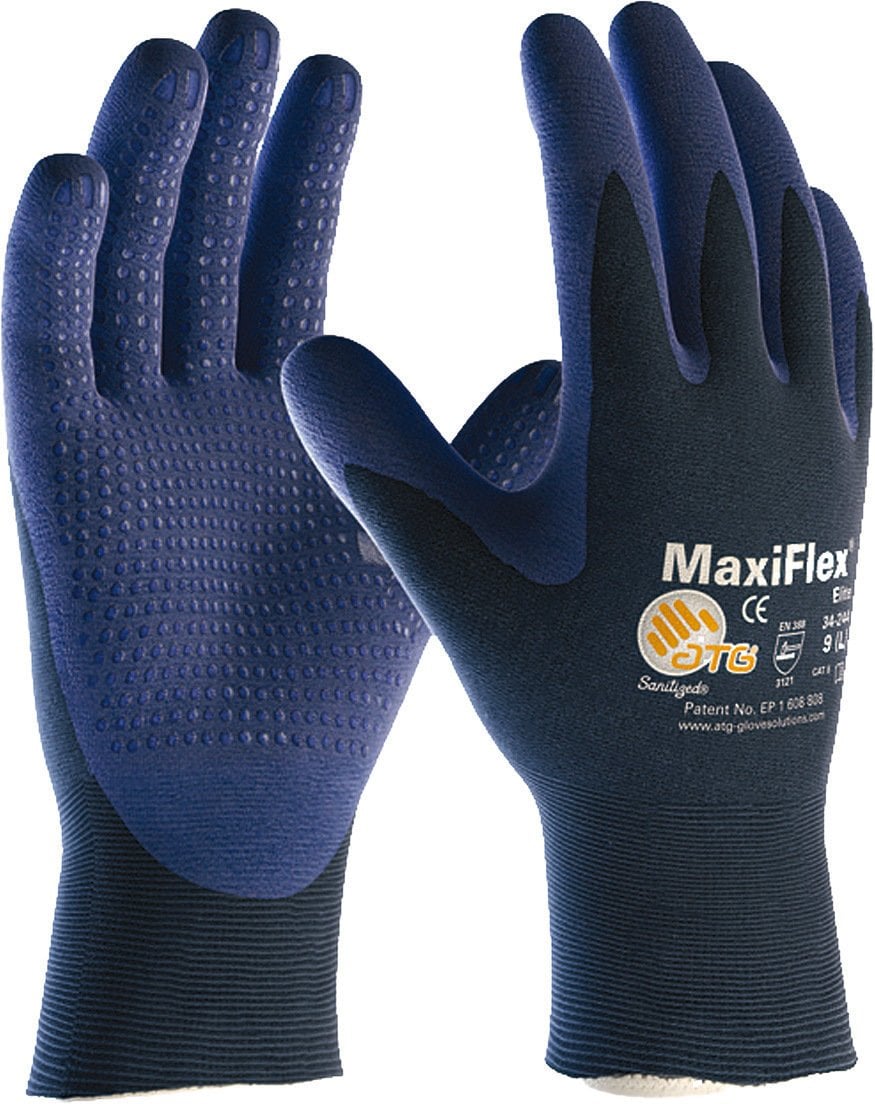 ATG MaxiFlex Elite 34-244 Avuç Kaplamalı İş Eldiveni