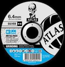 Atlas A24R 180*8.0*22.23 T27 Metal Taşlama Taşı Bronz 5 ADET