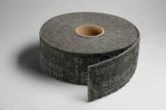 3M Scotch Brite 7448 125mm*10mt Rulo Gri Keçe Rulo