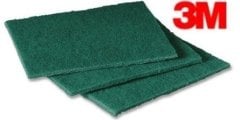 3M Scotch Brite 96 Genel Amaçlı Ovma Pedi Yeşil 1 Paket / 10 adet ped