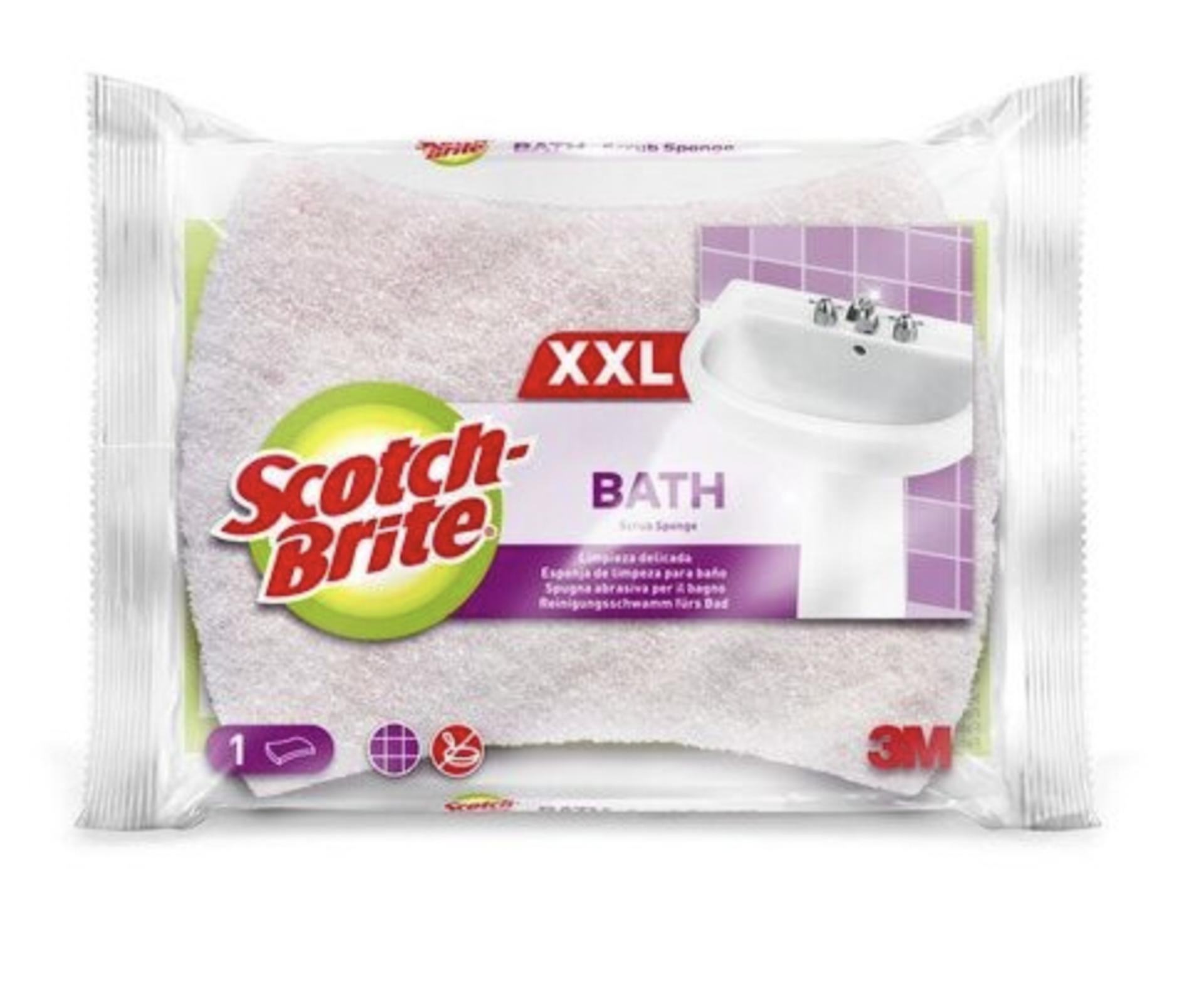 3M Scotch Brite XXL Temizlik Süngeri 4 Paket / 4 adet sünger