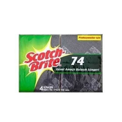 3M Scotch Brite 74 Genel Amaçlı Bulaşık Süngeri 8 Paket / 32 adet sünger