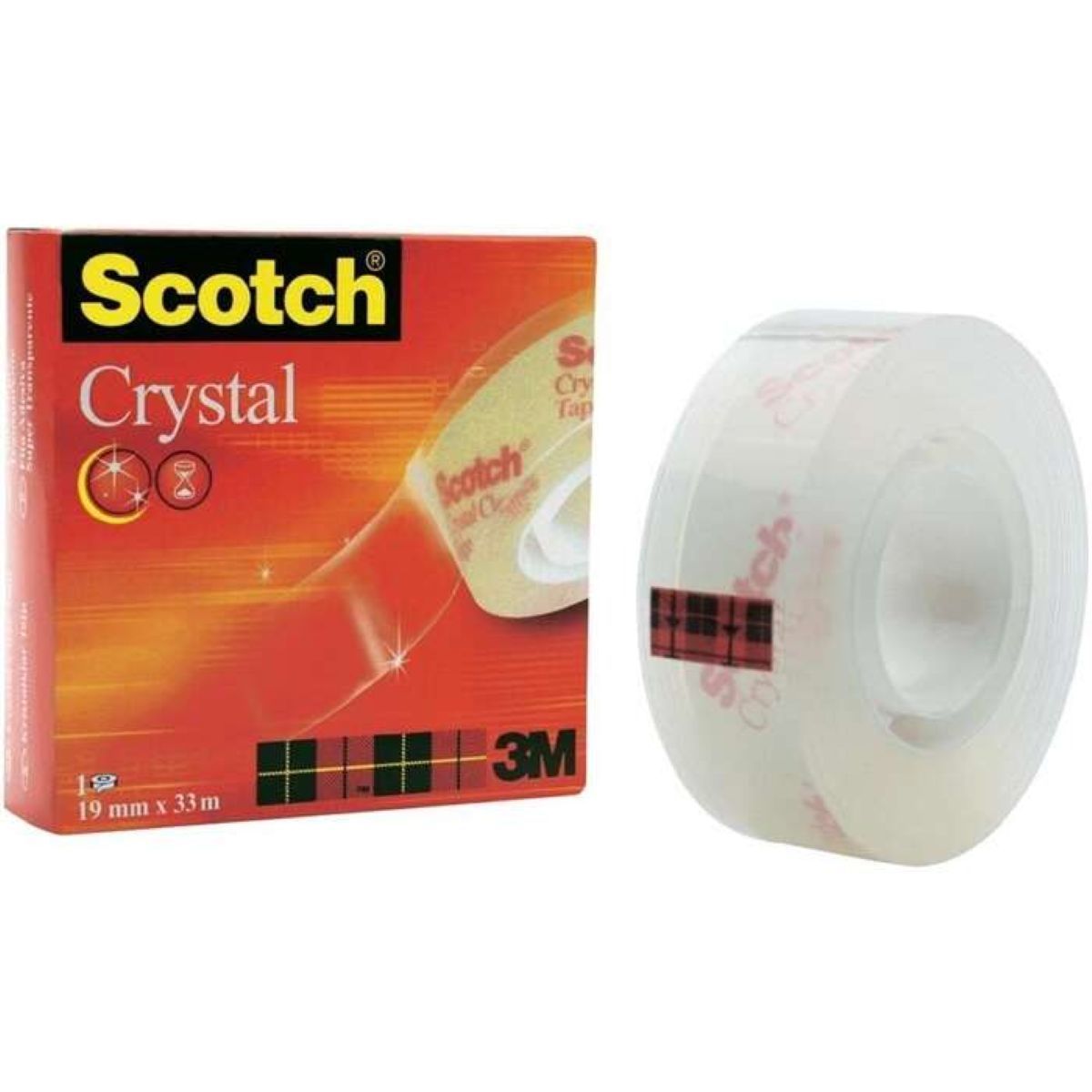 3M Scotch Kristal Bant  19mm*33mt 5 Rulo
