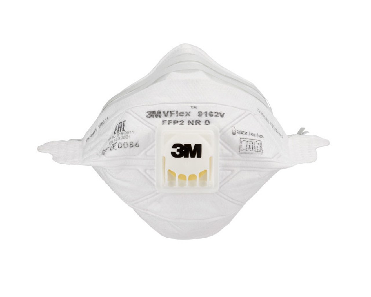 3M 9162E VFLEX FFP2 Ventilli Toz Maskesi 15 ADET