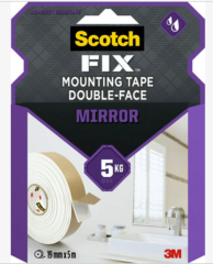 3M Scotch Fix 4496W Ayna Montaj Bandı 19mm*5mt