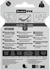 3M Scotch Fix 4496G İç Alan Çift Taraflı Montaj Bandı 19mm*5mt