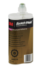 3M Scotch Weld 7240 B/A Epoksi Yapıştırıcı Siyah Renk 400ml