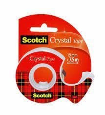 3M Scotch Kristal Bant Kesicili 19mm*7,5mt 5 Rulo