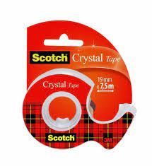 3M Scotch Kristal Bant Kesicili 19mm*7,5mt 10 Rulo