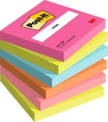 3M Post-it® Not Poptimistic  76mm*76mm 1 Blok / 6 Paket / 600 Yaprak