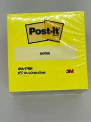 3M Post-it® Not Çok Renkli 76mm*76mm 1 Blok / 6 Paket / 600 Yaprak