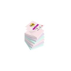 3M Post-it® Super Sticky Z-Not  Soulful Renk Koleksiyonu 76mm*76mm 1 Blok / 6 Paket / 540 Yaprak
