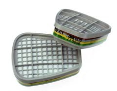 3M 6059 ABEK1 Organik İnorganik Asit Gaz Amonyak Filtresi  5 Takım / 5 Çift