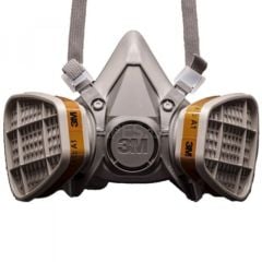 3M 6200 Yarım Yüz Gaz Maske ve 3M 6051 A1 Filtre Seti