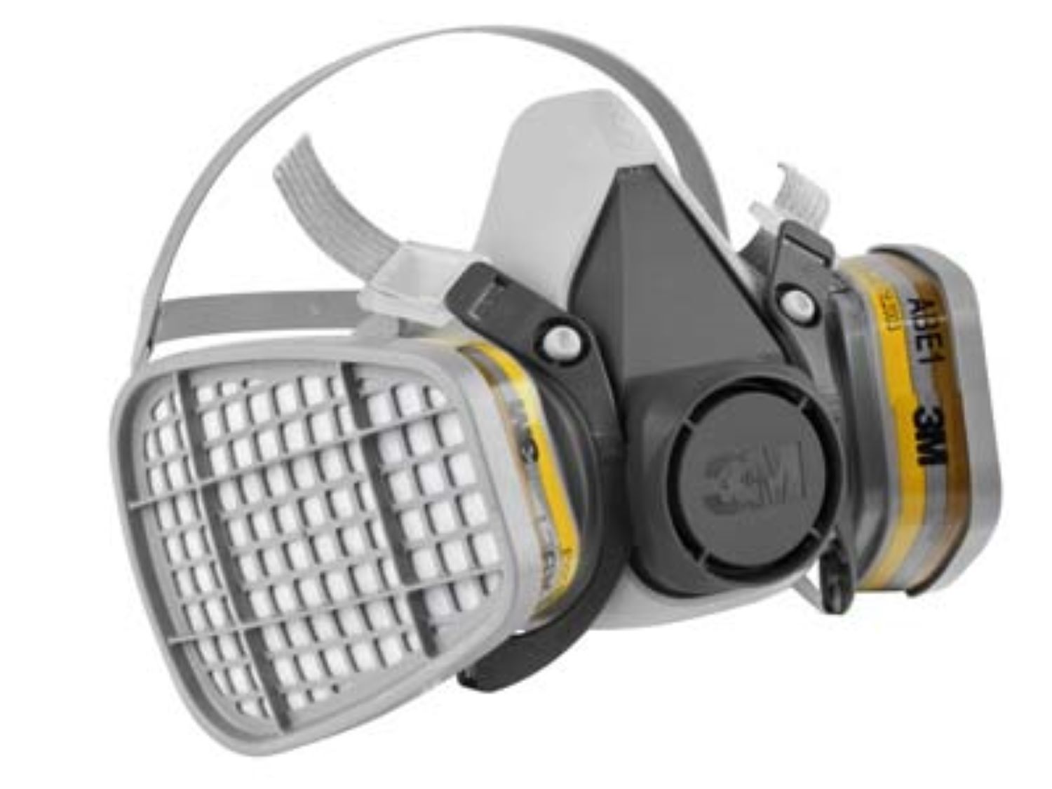 3M 6200 Yarım Yüz Gaz Maske ve 3M 6057 ABE1 Filtre Seti