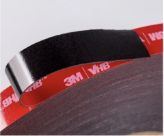3M 5925F VHB Çift Taraflı Akrilik Bant Siyah 19mm*3mt