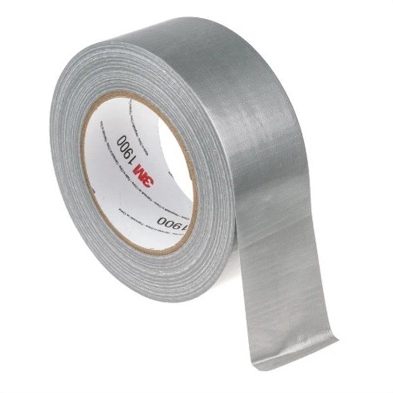 3M 1900 Bez Bant (Duct Tape) Gümüş Renk 50mm*50mt 6 Rulo
