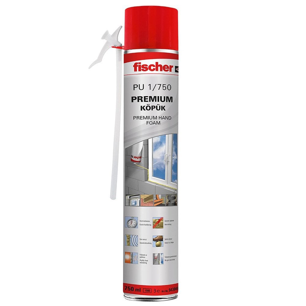 FISCHER PU Köpük B3 Pipetli Poliüretan Köpük 750 ml