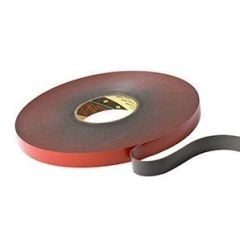 3M 4611F VHB Çift Taraflı Akrilik Bant Koyu Gri 10mm*33mt